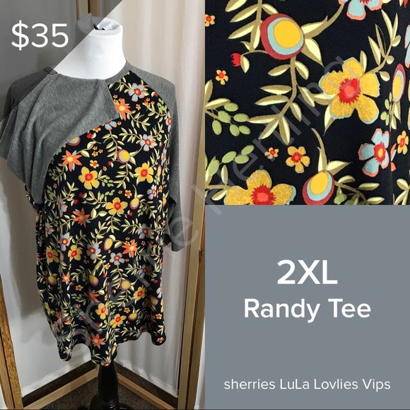 LuLaRoe Randy tee - Picture 1 of 1